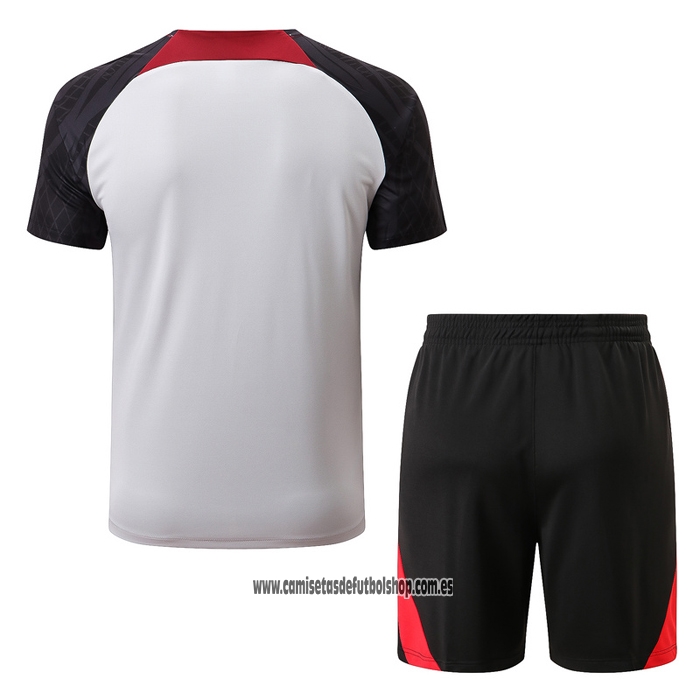 Chandal del Liverpool 22-23 Manga Corta Blanco - Pantalon Corto